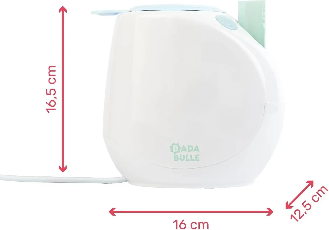 Подогреватель для бутылочек Badabulle Easy+ Home Pastel (White) - 8