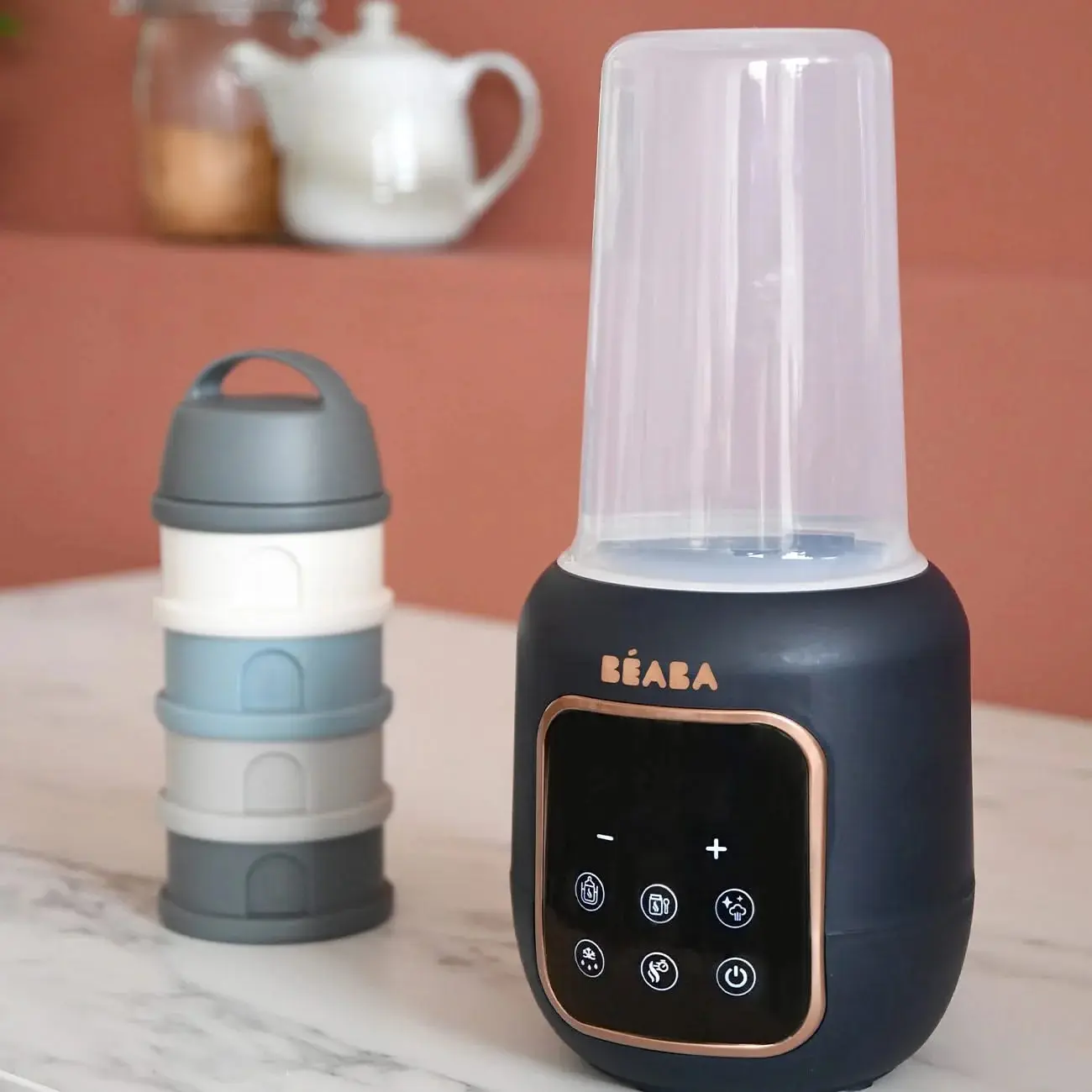 Подогреватель для бутылочек Beaba Multi Milk (Night Blue) - 4