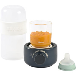 Подогреватель-стерилизатор для бутылочек Beaba BabyMilk Second (Night Blue) Thumb
