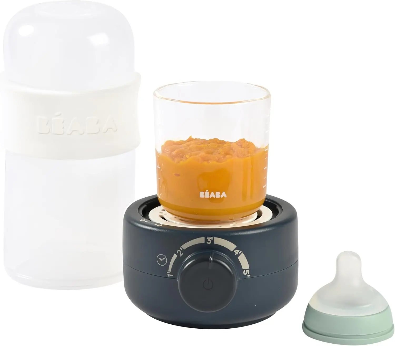 Подогреватель-стерилизатор для бутылочек Beaba BabyMilk Second (Night Blue) - 4