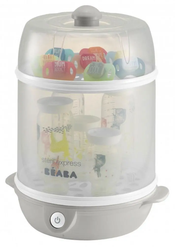 Sterilizator 2in1 Beaba Steril Express Evolutif (Grey)