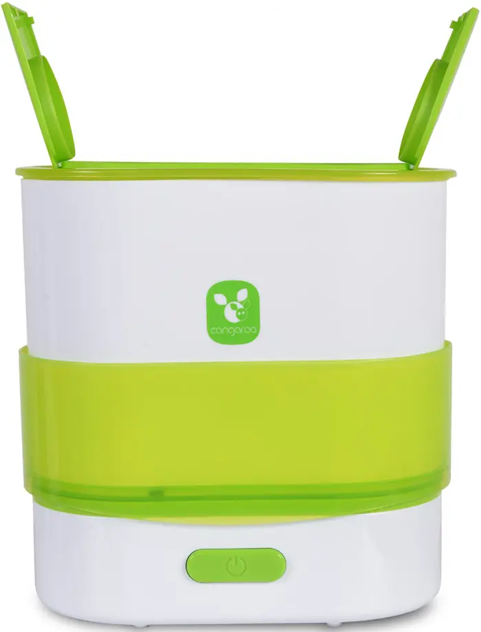 Incalzitor-sterilizator pentru biberon Cangaroo 100715 (Green/White) - 3