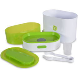 Incalzitor-sterilizator pentru biberon Cangaroo 100715 (Green/White) Thumb