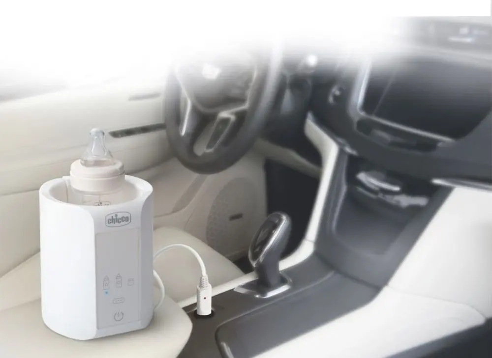 Incalzitor pentru biberon Chicco Home-Travel 73891 (White) - 4