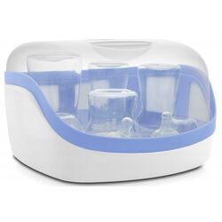 Sterilizator pentru sticlute 2in1 Chicco 000377 (White/Blue) Thumb