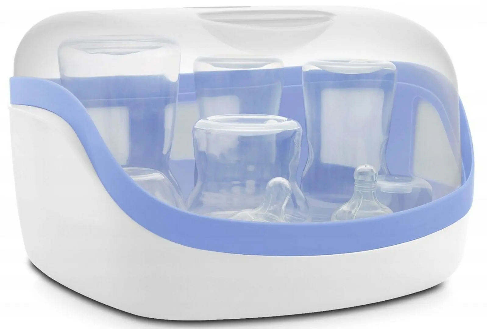 Sterilizator pentru sticlute 2in1 Chicco 000377 (White/Blue) - 2