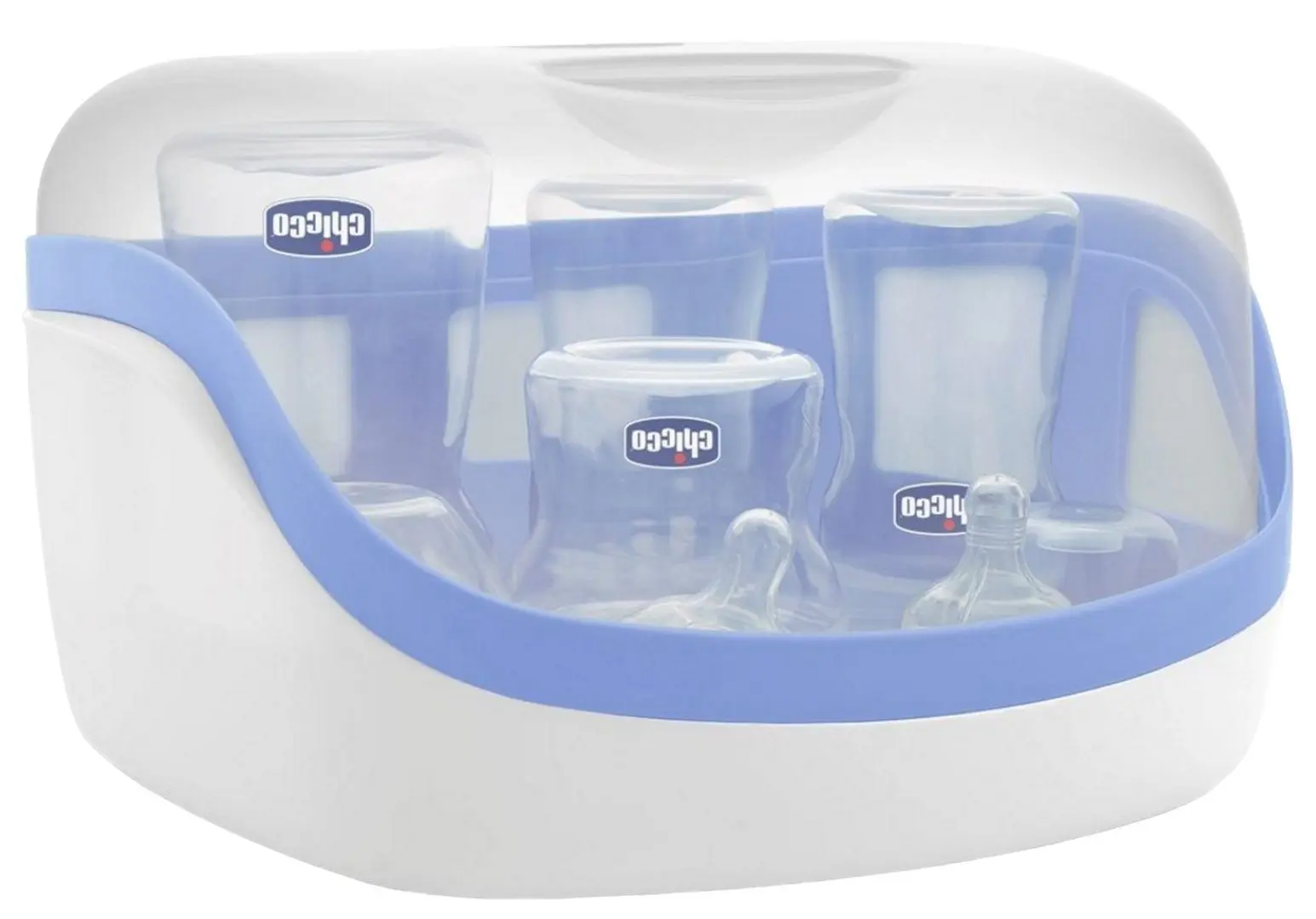 Sterilizator pentru sticlute 2in1 Chicco 000377 (White/Blue)