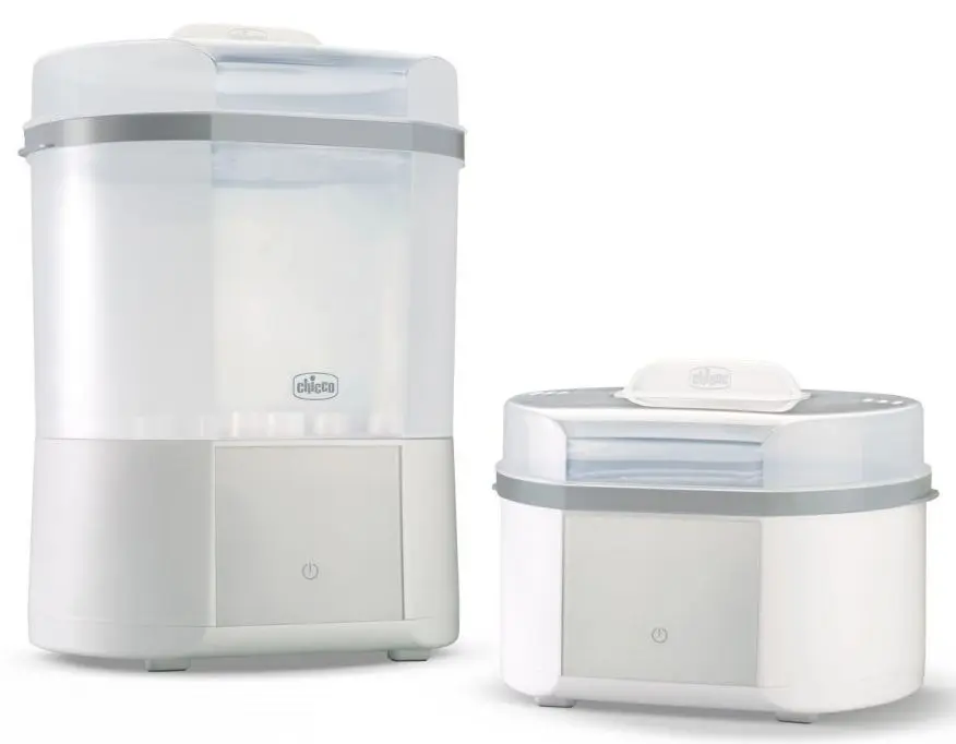 Sterilizator pentru sticlute 2in1 Chicco All In One (White) - 3