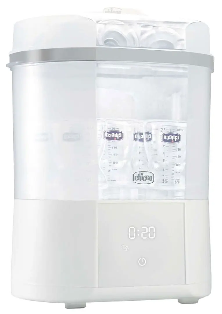 Sterilizator pentru sticlute 2in1 Chicco All In One (White)