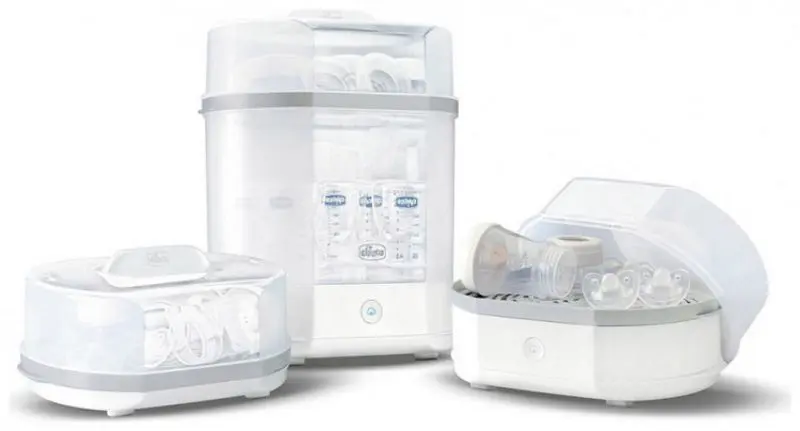 Sterilizator pentru sticlute 3in1 Chicco 00007391100000 (White)