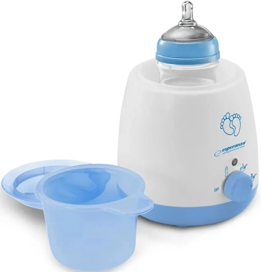 Incalzitor pentru biberon Esperanza EKB002 (White/Blue)