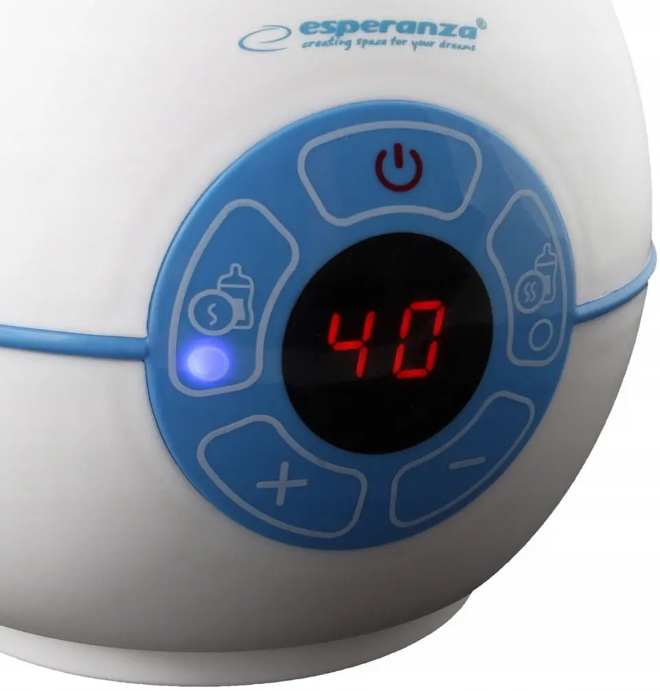 Incalzitor pentru biberon Esperanza EKB003 (White/Blue)