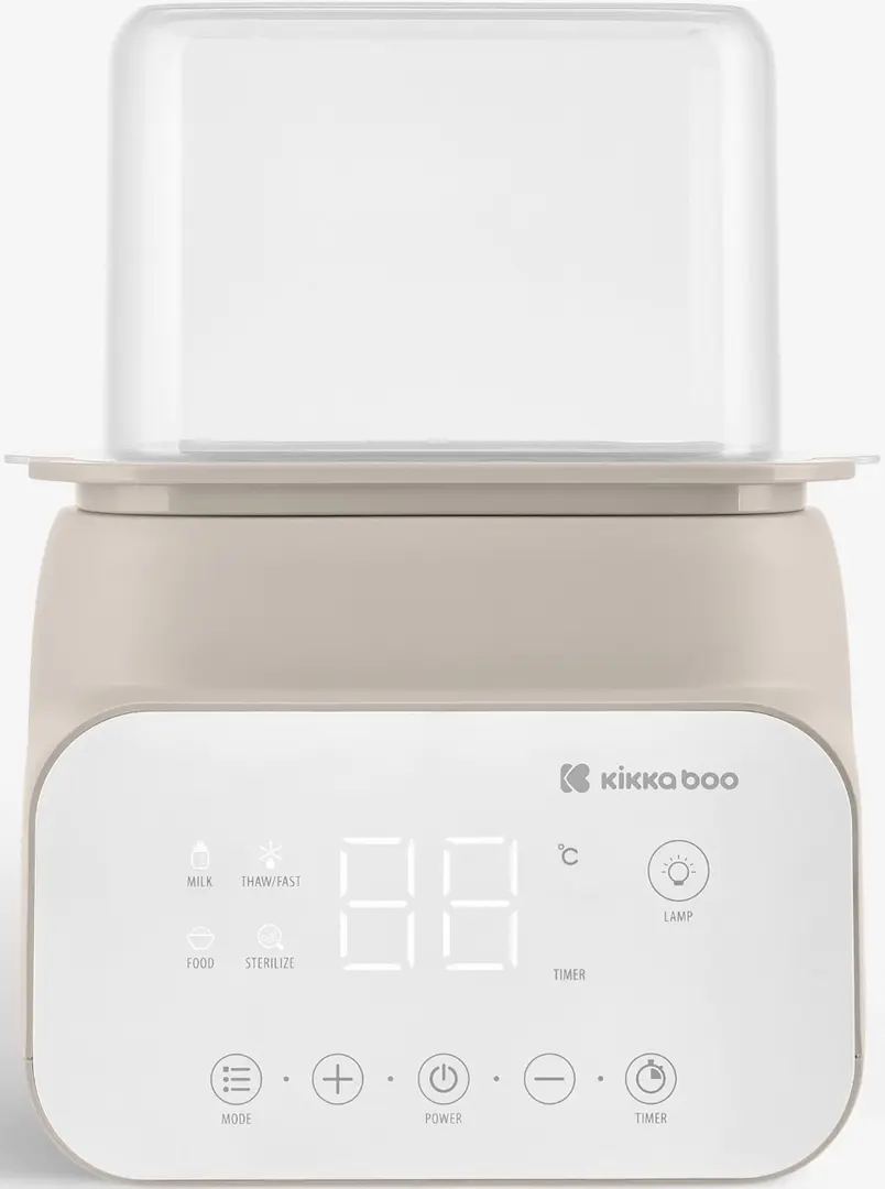 Incalzitor-sterilizator pentru biberon Kikka Boo Handy (Beige/White)