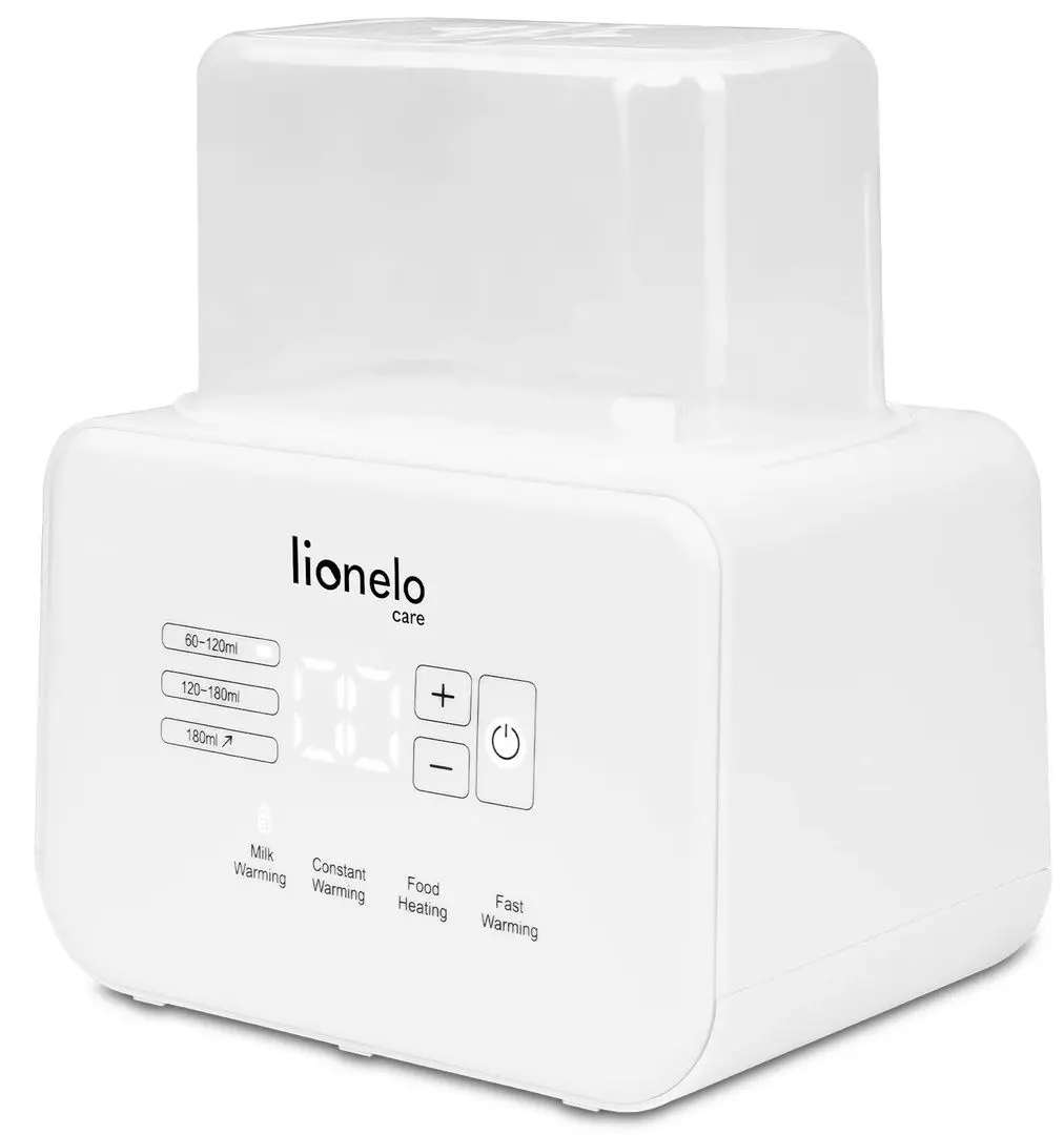 Incalzitor pentru biberon 6in1 Lionelo Thermup Double (White)