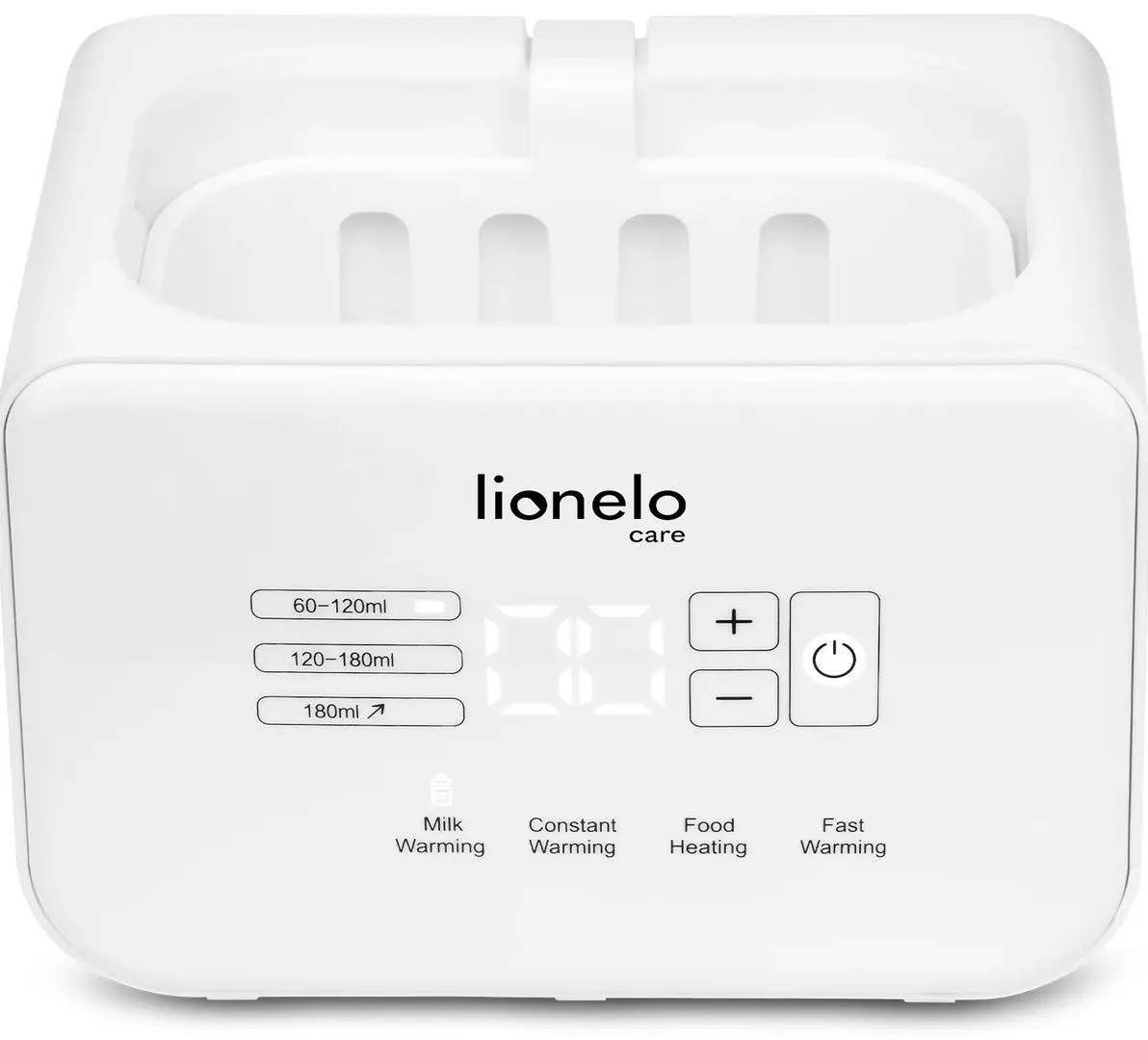 Incalzitor pentru biberon 6in1 Lionelo Thermup Double (White)