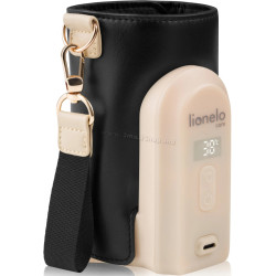 Incalzitor pentru biberon Lionelo Thermup Go Evo (Black Gold)