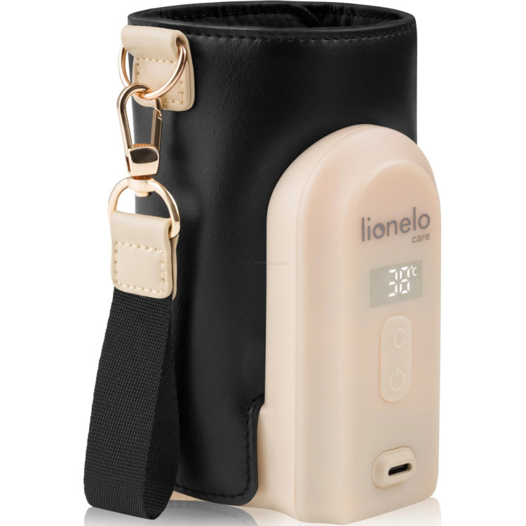 Incalzitor pentru biberon Lionelo Thermup Go Evo (Black Gold)