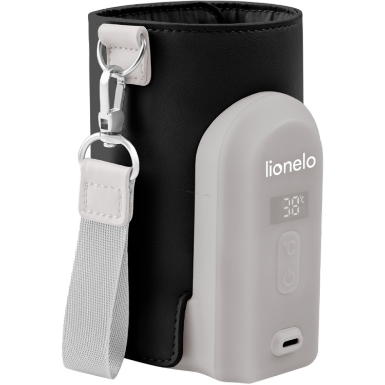 Incalzitor pentru biberon Lionelo Thermup Go Evo (Black/Gray)