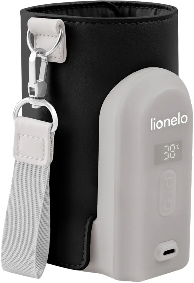 Incalzitor pentru biberon Lionelo Thermup Go Evo (Black/Gray)