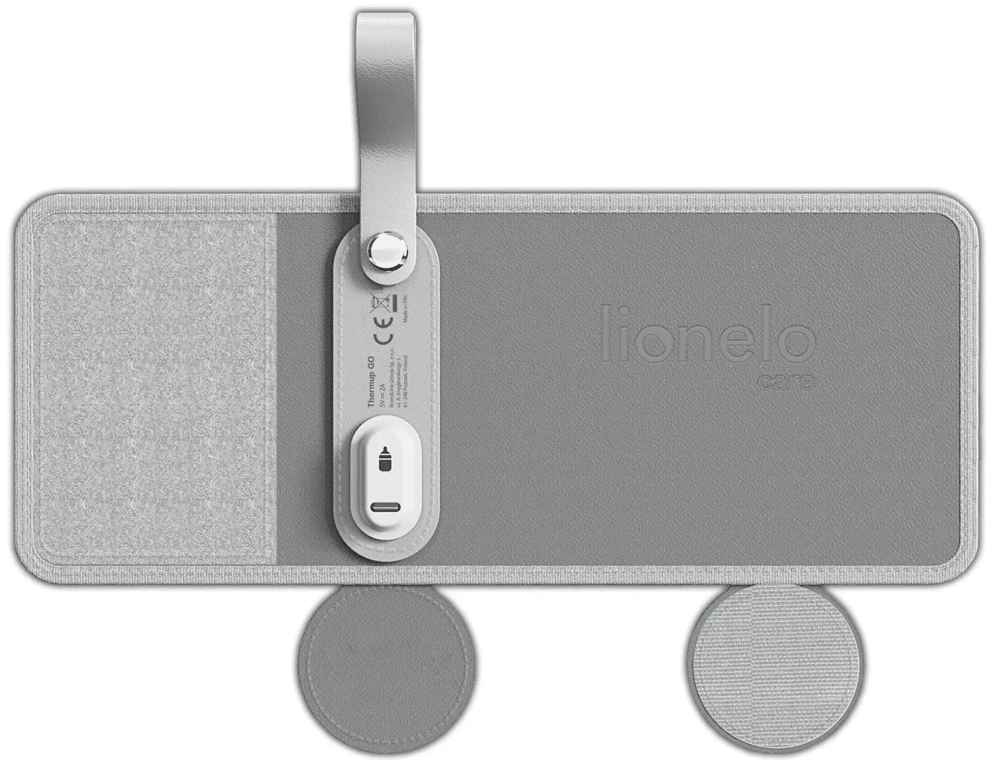 Incalzitor pentru beberon Lionelo Thermup Go (Grey/Silver) - 4