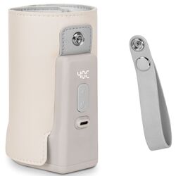 Incalzitor pentru biberon Lionelo Thermup Go Plus (Beige Sand) Thumb