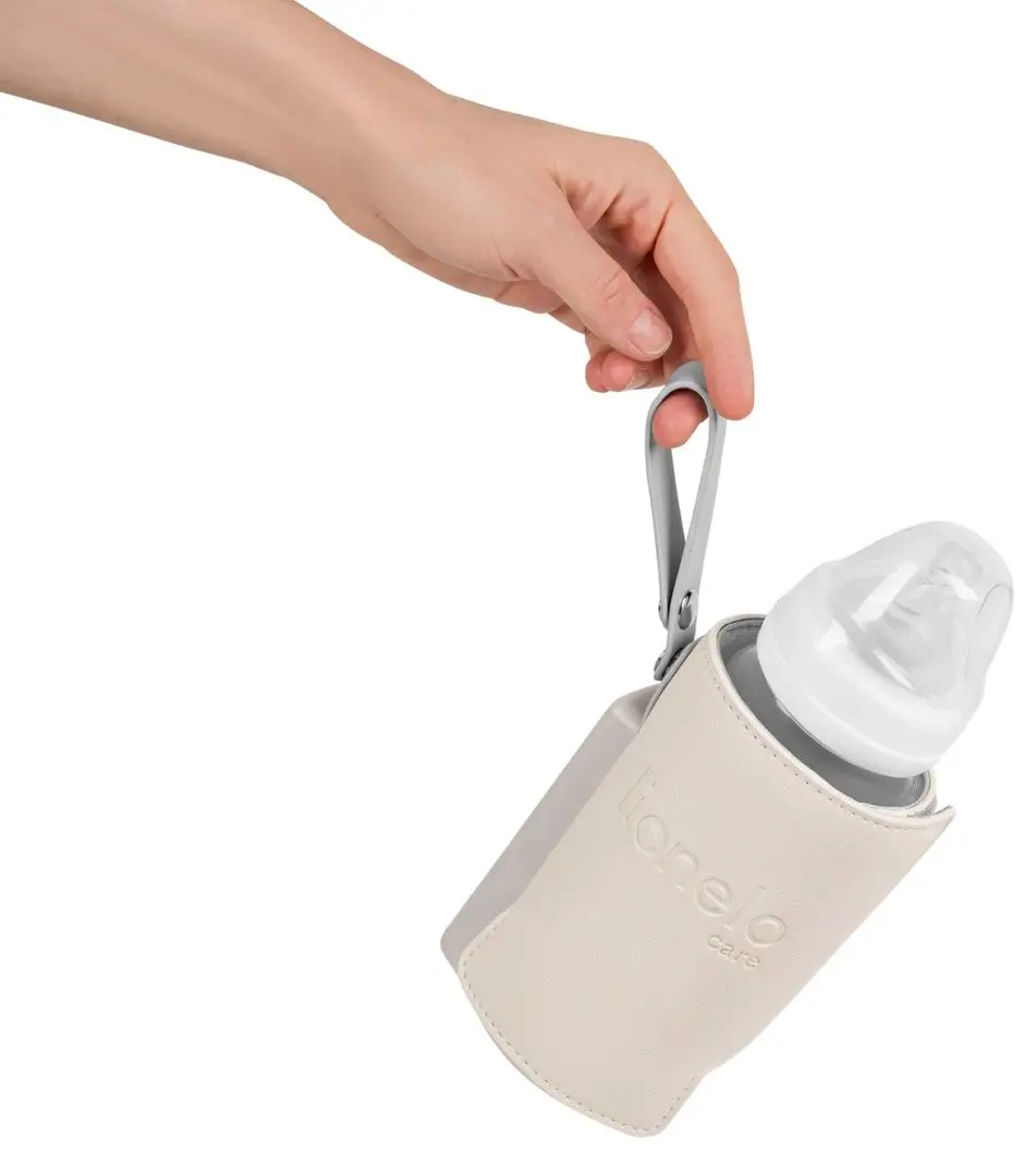 Incalzitor pentru biberon Lionelo Thermup Go Plus (Beige Sand)