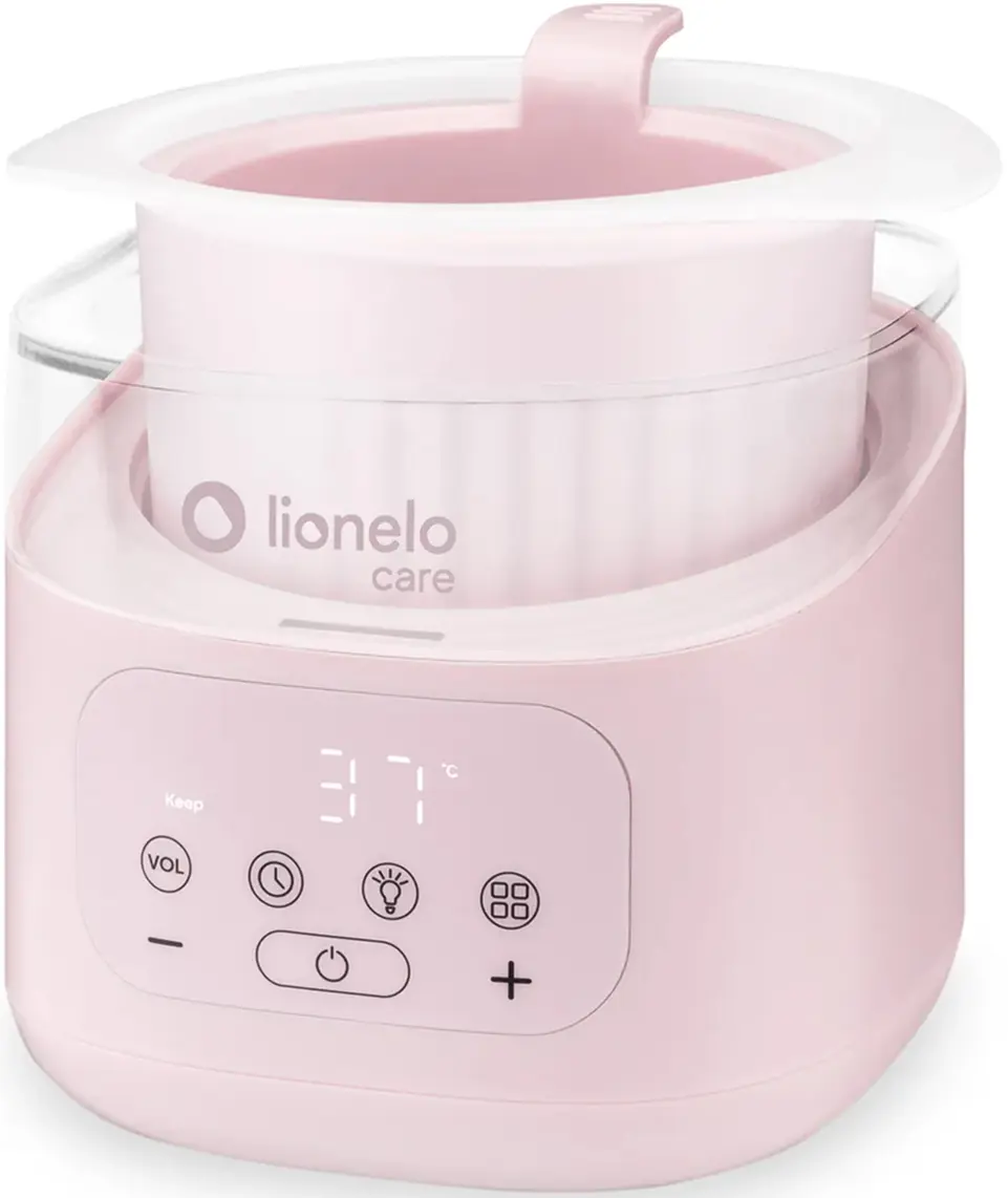 Incalzitor-sterilizator pentru biberon Lionelo Thermup 4.0 (Pink Mist) - 3