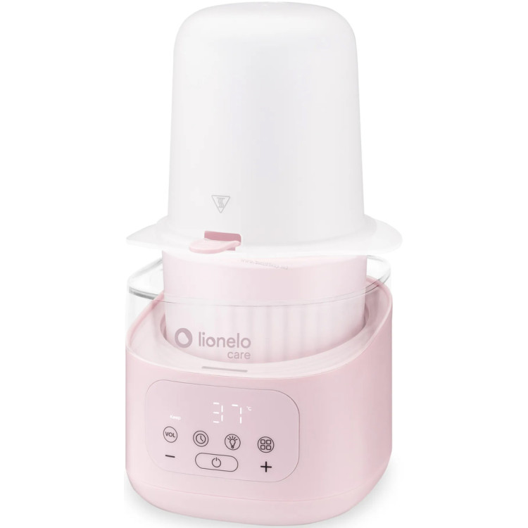 Incalzitor-sterilizator pentru biberon Lionelo Thermup 4.0 (Pink Mist)