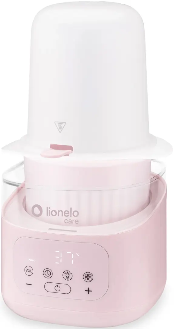 Incalzitor-sterilizator pentru biberon Lionelo Thermup 4.0 (Pink Mist)