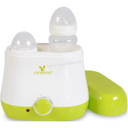 Incalzitor-sterilizator pentru biberon Moni BabyDuo (Green/White)