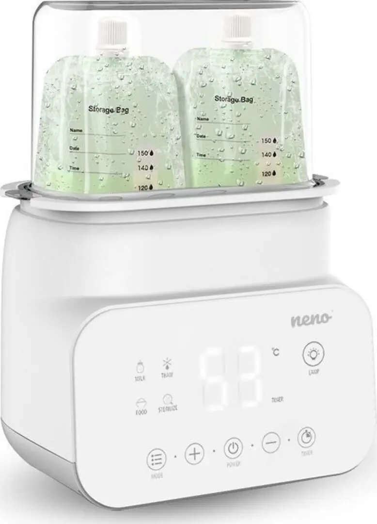 Sterilizator si incalzitor pentru biberoane 5in1 Neno Vita (White) - 2