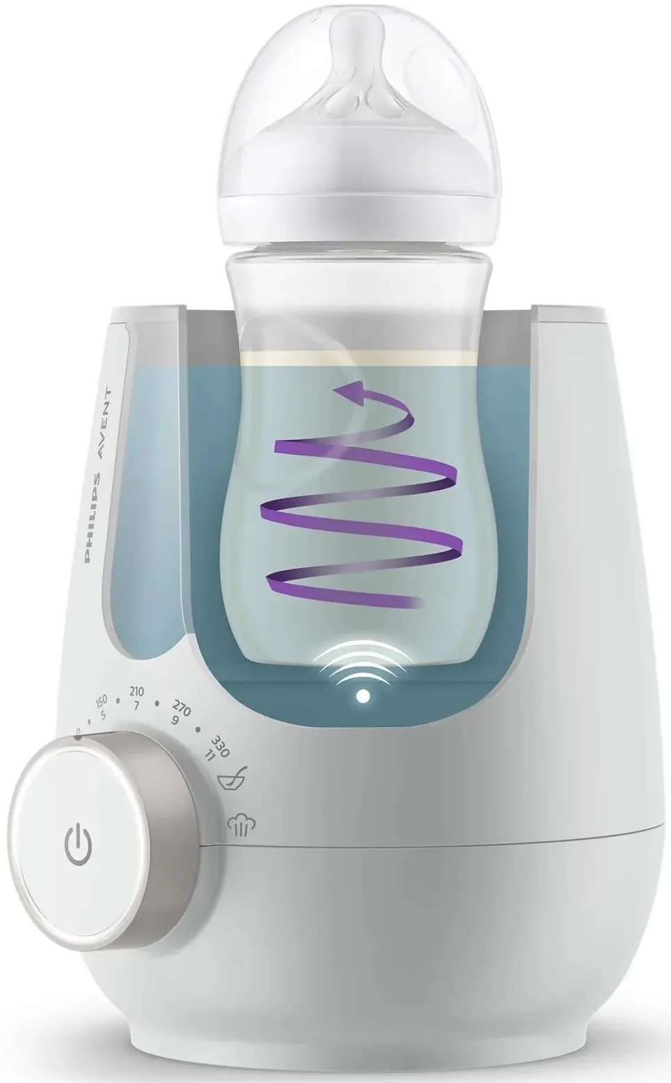 Incalzitor pentru biberoane 2in1 Philips Avent Premium (White) - 5