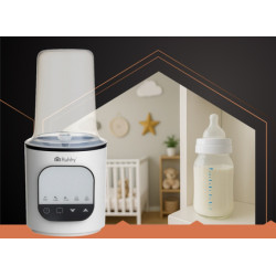 Incalzitor-sterilizator pentru biberon Ruhhy 25962 (White) Thumb