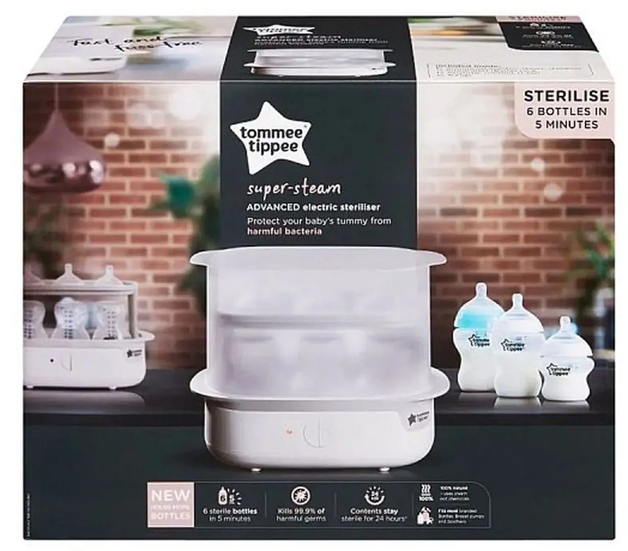 Sterilizator electric Tommee Tippee 42323651 BB (White) - 4