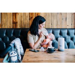 Набор подогреватель для бутылочек и бутылочка Tommee Tippee Closer to Nature 42300041 (White/Silver) Thumb