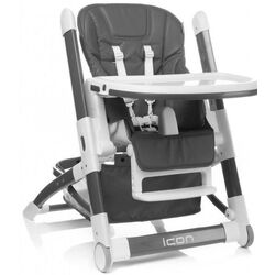Стульчик для кормления 4Baby Icon (Grey) Thumb