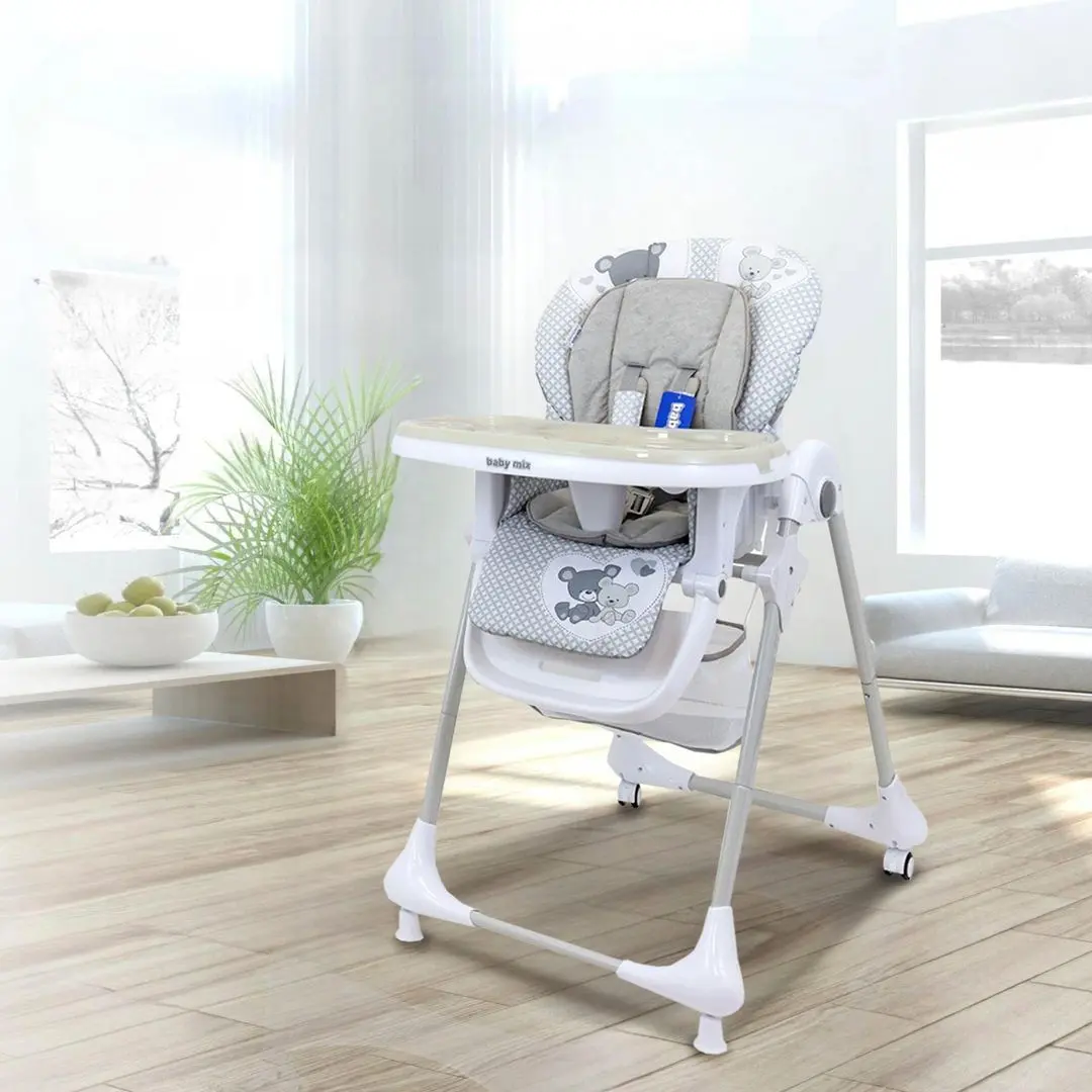 Scaun pentru hranire Alexis Baby Mix UR-B003S (Grey) - 3