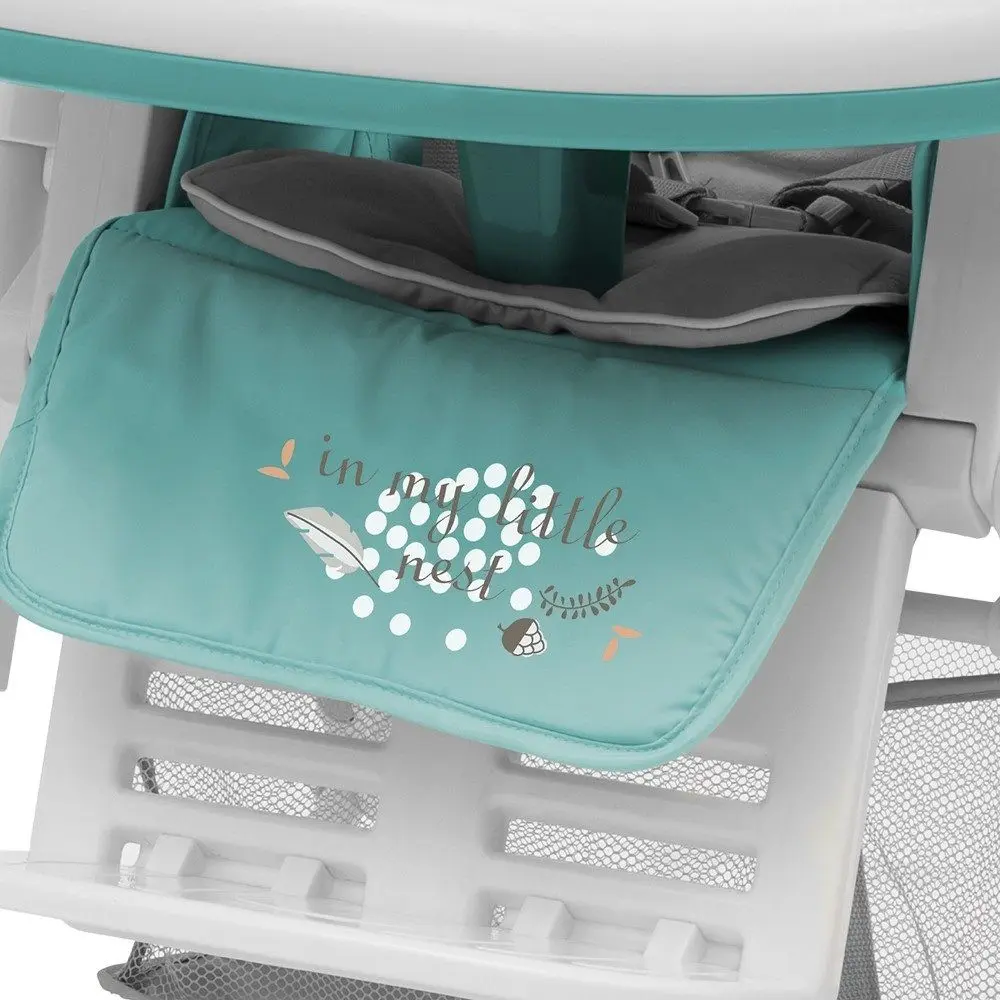 Стульчик для кормления Baby Design Pepe (Turquoise) - 3