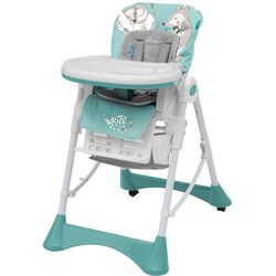 Стульчик для кормления Baby Design Pepe (Turquoise)