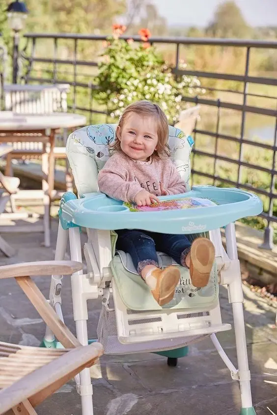 Стульчик для кормления Baby Design Pepe (Turquoise) - 5