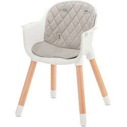 Scaun pentru hranire 2in1 Baby Tiger Tini (Gray) Thumb