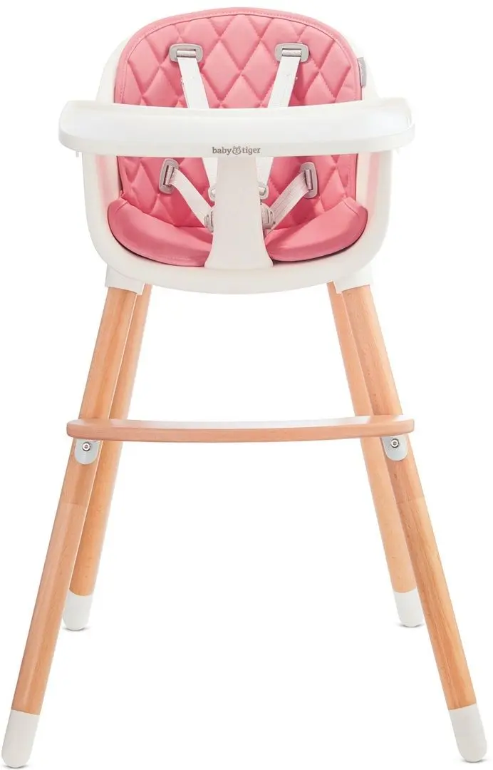 Стул для кормления 2в1 Baby Tiger Tini (Pink) - 2