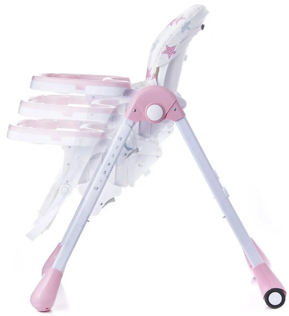 Scaun pentru hranire Baby Tiger Benji (Pink) - 3