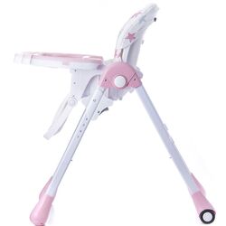 Scaun pentru hranire Baby Tiger Benji (Pink) Thumb