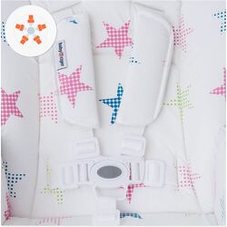Scaun pentru hranire Baby Tiger Benji (Pink) Thumb