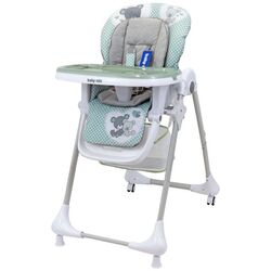 Scaun pentru hranire Alexis Baby Mix UR-B003S (Green)