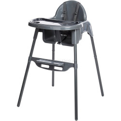 Scaun pentru hranire 2in1 Babycare Capucine (Grey)