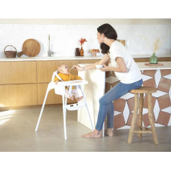 Scaun pentru hranire Babycare Capucine (White) Thumb