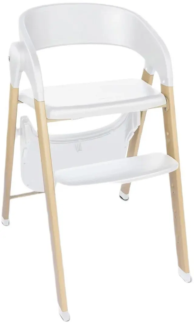 Scaun pentru hranire 3in1 BabyGo Levels (White)