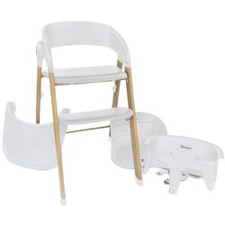 Scaun pentru hranire 3in1 BabyGo Levels (White) Thumb